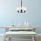 Designers Fountain Westin 3 Light Modern Matte Black with Clear Glass Shades Chandelier For Dining Rooms 95783-MB - alternate 2